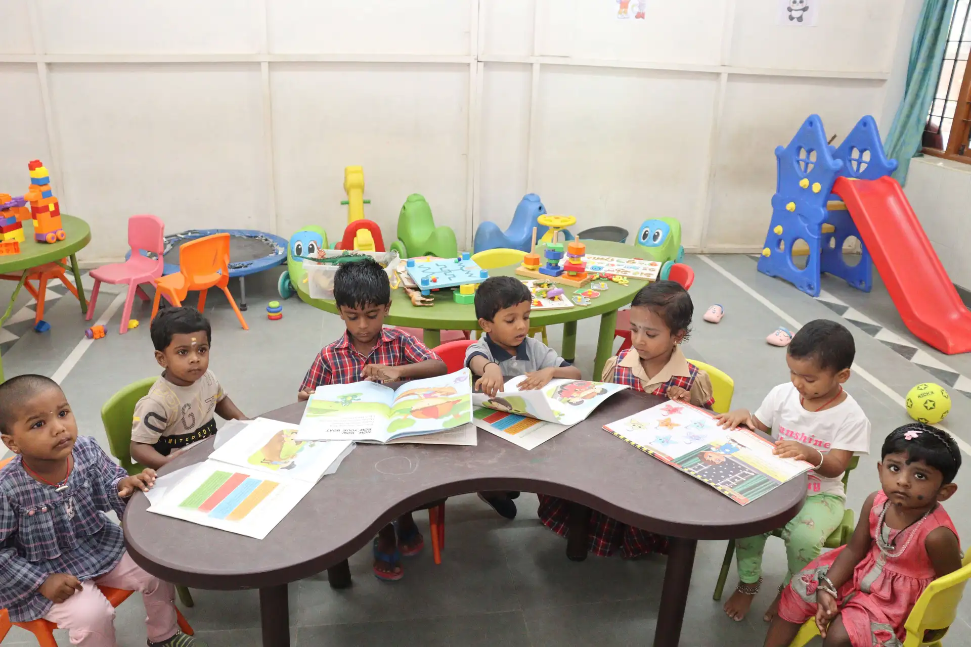 Early education at SMBM Kindergarten.